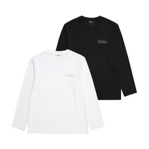 내셔널지오그래픽 N223UPA240 유니 메이어 에어로웜 기능성 2PACK 티셔츠 2종 택1