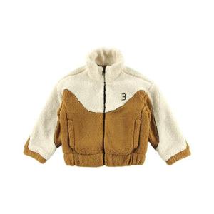 MLB 키즈 데일리 아웃도어 배색 후리스 자켓 7AFDR0146-43CAD