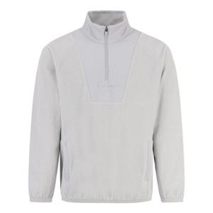 [세인트앤드류스]양말증정 남성 우븐 믹스 라글란 하프집업 플리스 긴팔티셔츠 811E4TR003