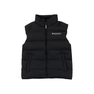 디스커버리 키즈 하이넥 다운 베스트 DKDV51036-BKS