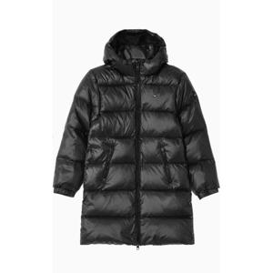 타미힐피거칠드런6 T42F7QOT260GT2  여아 에센셜 롱 다운점퍼