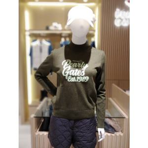 [파리게이츠]521E4SR401_KH-여성 울혼방 반 하이넥 방풍 풀오버-(25년겨울)