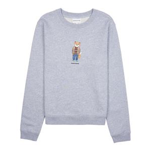 [메종 키츠네] 드레스드 폭스 맨투맨 LW00309KM001 LGM