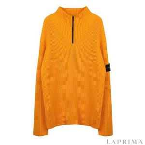 라프리마 스톤아일랜드 와펜패치 하프 집업 니트 7715516C2-V0030