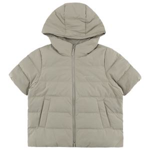 스노우피크 랜드에어 여성 반팔 후드 경량 다운 자켓 S25WWGDJ01TK