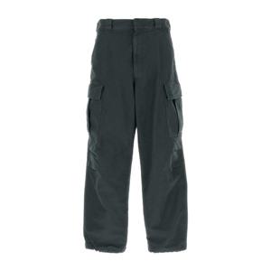 프라다 차콜 트윌 카고 팬츠 SPH286S22216IF F0112