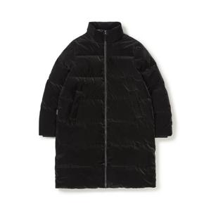 스노우피크 실키 여성 스탠드넥 롱 다운 자켓 BB S24WWTDJ25 BK