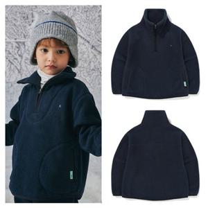 빈[BEEN]HP 아동 네이비 폴라폴리스 하프 집업 티셔츠 BZ71TS02NV PG