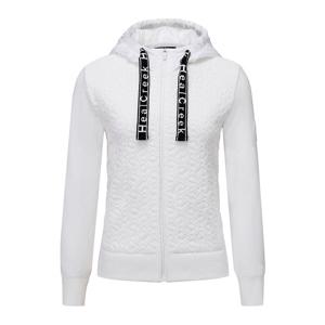 여성 자가드 믹스 패딩스웨터 1HCSWWU595