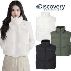디스커버리 25FW 여성 올리브 크롭 다운 패딩베스트 (DWDV91056)