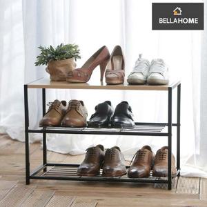 (벨라홈) 이지심플 3단선반 (W)(CN9459) 팬트리선반 책선반 간이선반 주방선반 창고선반 조립식선반