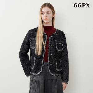 [지지피엑스]트위드 비스코스 니트 가디건 (GPDCK030D)