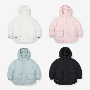 [휠라키즈] 클라우드 숏 후드 다운 4종택1 (FK2DJF4107X) (FK2DJF4107X)