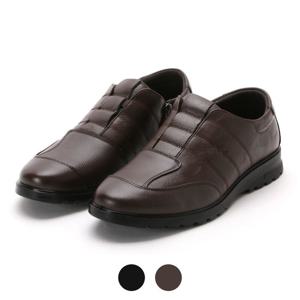 [파파브로]신발끈 없는 발편한 사이드지퍼 로퍼 WW-SE-HDH188