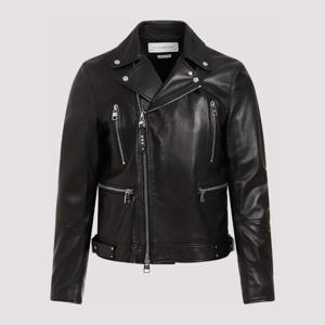 알렉산더맥퀸 바이커 가죽재킷 626381.Q5AML 1000 BLACK
