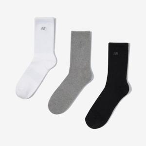 M 뉴발란스양말 TQK NBGEEAP111-99 논파일 기본양말 3Pack