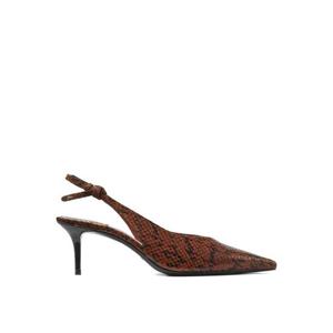 지미추 카미 스네이크 스킨 이펙트 슬링백 펌프스 60mm CAMIESB60GNZ