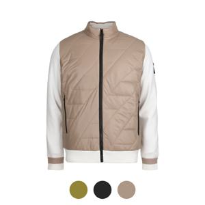 [파파브로]풀집업 하이넥 골프 니트 패딩 LB-JUAG-2507