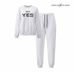 [나인식스뉴욕] 예스 프린팅 맨투맨 트레이닝 셋업 (NP9ST009M0)