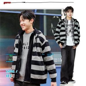 소이 세이브존07 남여스트라이프후드기모점퍼 25W0132