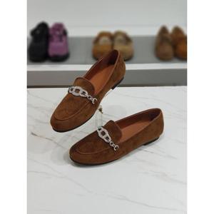 한슈 세이브존03 블링 체인 스웨이드 로퍼 단화 1cm AGHS649067biA