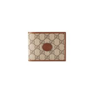 24SS 구찌 GG SUPREME FABRIC 앤 레더 왈렛 72317192TCG8563 0