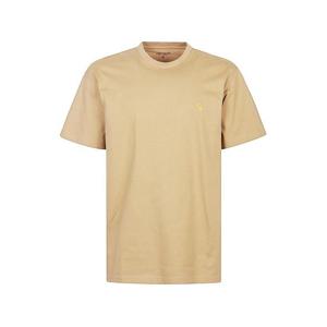 25SS 칼하트 Camel 코튼 S S Chase t 셔츠 I0263912N1XX