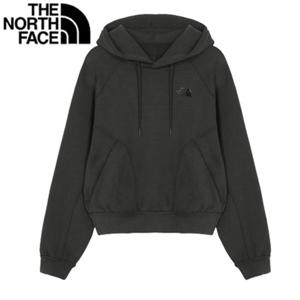 노스페이스 NM5PR80B 여성 세미크롭 후드티 누베 긴팔 후디 티셔츠