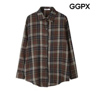 [지지피엑스]타탄 체크 카라 셔츠 GP8SH034F