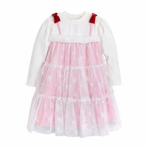 [컬리수]아동 눈꽃핑크 원피스 C224OPG12P