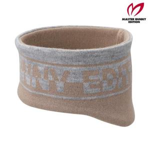 마스터바니  (411D4AC502) 남성 투톤 로고 밴드형 이어워머