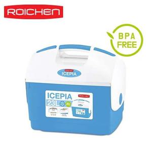 로이첸 국산 손잡이형 아이스박스 23리터 아이스박스 보냉병 미니아이스박스 보냉가방 아이스팩