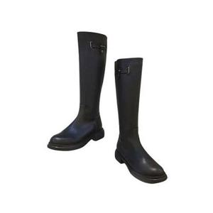 [세라]MARIO마리오 여성 소가죽  라운드토  롱부츠 (3cm) C23L501  2COLOR