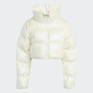 [아디다스] 아디다스 에센셜 글로시 2-IN-1 크롭 퍼퍼 JX2990