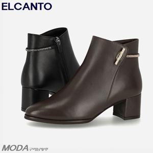 [엘칸토]경량 쿠션 퍼 기모 여성 앵클 부츠 2XWA61X-GN