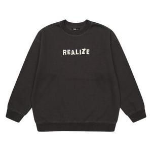 더센트럴 소이주니어 TC01 배색스티치 기모 맨투맨티 25W5406