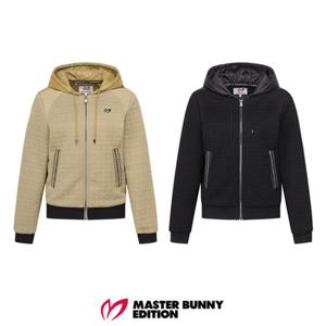 [마스터바니에디션] (421E4JP582) 여성 엠보 하운드투스 패딩 레이어드 점퍼