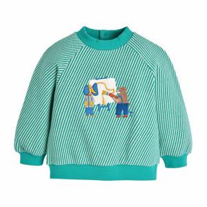 [모이몰른]유아 지그 기모 반넥 티셔츠 M234TSB14P