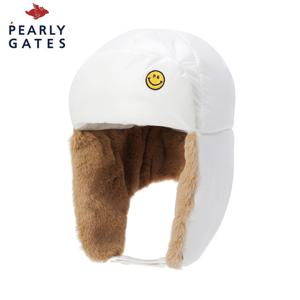 [파리게이츠] 여성 스마일 패치 이어워머 트루퍼햇