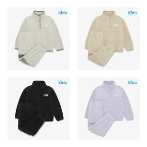 [노스페이스키즈] NT7TR58 키즈 파인콘 플리스 세트