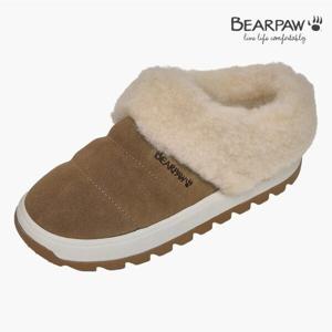 베어파우 여성 BENNY 베니 스웨이드 패딩 양털 슬립온 (K3039002RD-W-GSGR)