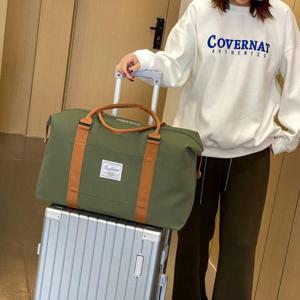 깔끔한 디자인 넉넉한 수납력 데일리 캔버스 보스턴백