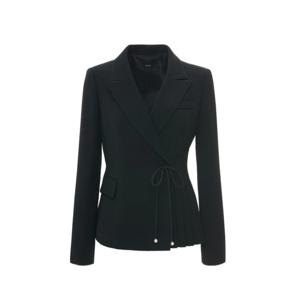 [샤틴]플리츠 스트링 테일러드 자켓/S254B111