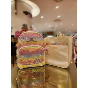 프렌치캣5 여아세트 아이보리무지개펄책가방 보조가방 (Q61DG20612071)