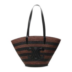 셀린느 스트라이프 로고 패치 탑 핸들 백 12317 2GTS09KO