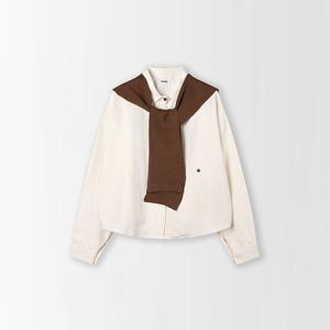 [플레이블]오버핏 숄 셔츠_PD5AB705