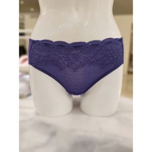 [비비안]밤하늘 별빛 퍼플 스팽클쟈가드 말림없는 햄원단 노라인팬티 (BP1980P)