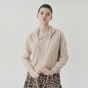 [코인코즈]코인코즈 후드 스트링 니트_DK4WP661