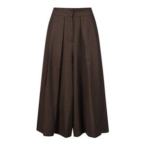 [코인코즈]코인코즈 크롭 핀턱 와이드 팬츠_DW4WL170