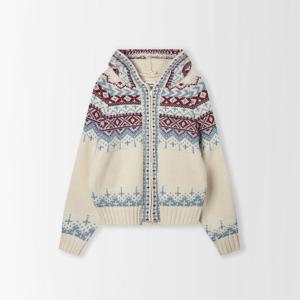 [플레이블]노르딕 후드 니트 가디건_PD5WD638